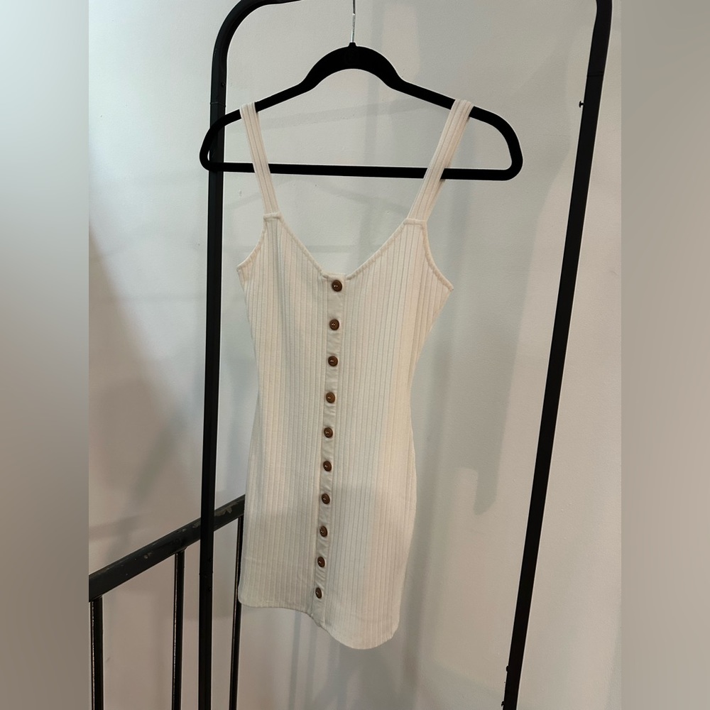 Clarissa Mini Dress in Coconut White
Privacy Please
Color: Coconut White